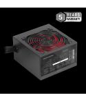 Mars Gaming MPIII850 Fuente de Alimentacion 850W ATX - Silencio Absoluto - Eficiencia Profesional - Diseño de Cables Optimizado 