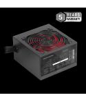 Mars Gaming MPIII850 Fuente de Alimentacion 850W ATX - Silencio Absoluto - Eficiencia Profesional - Diseño de Cables Optimizado 