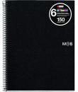 Miquel Rius Notebook6 Cuaderno de Espiral Formato A4 Horizontal 7mm - 150 Hojas de 70gr Microperforadas con 4 Taladros - Cubiert