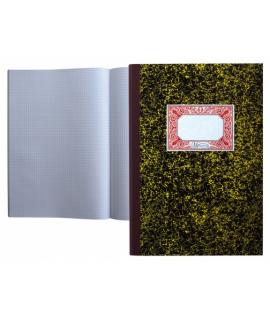 Miquel Rius Cuaderno Cartone Cuadricula 4mm Tamaño Folio Natural 100 Hojas sin Numerar - Cubiertas de Carton Contracolado - Lomo