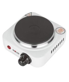 Muvip Cocina Electrica de 1 Placa 500W - 5 Niveles de Potencia - Termostato con Sistema de Seguridad