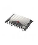 Muvip Sandwichera Grill Inox 750W - Placa Superior Basculante - Presion Uniforme - Asa Tacto Frio