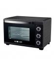 Muvip Horno 1600W 25L - Regulador de Temperatura 100º-230º - Exterior de Acero con Revestimiento - Selector de Tiempo - Puerta d