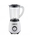 Muvip Batidora de Vaso 1300W 1.5L - 2 Velocidades - Chuchillas de Acero Inoxidable - Funcion Pica Hielo - Bloqueo de Seguridad