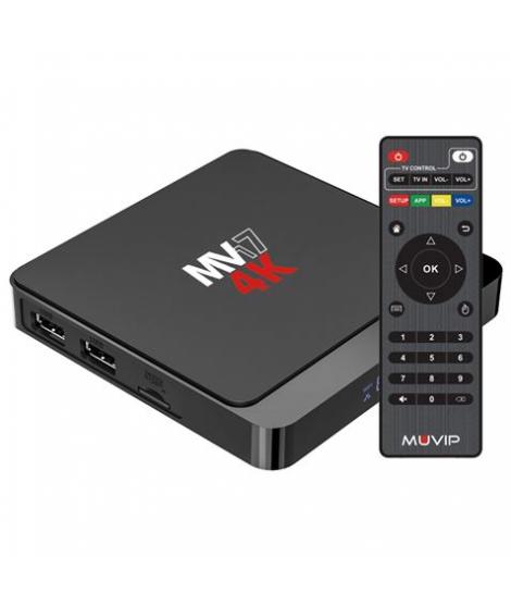 Muvip MV17 Mini PC Smart TV 4K 5G - Android 10 - Quad-Qore - 2GB RAM - 16GB ROM