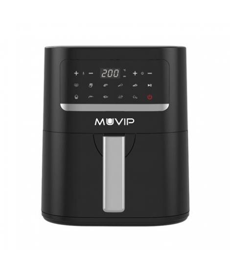 Muvip Freidora Aire Caliente 4.5L 1600W Pantalla Tactil - 10 Programas Preestablecidos - Cocina con 80% Menos Grasa - Olla Antia