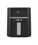 Muvip Freidora Aire Caliente 4.5L 1600W Pantalla Tactil - 10 Programas Preestablecidos - Cocina con 80% Menos Grasa - Olla Antia