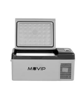 Muvip Nevera Portatil con Compresor 15L Bluetooth, USB - Temperatura -20º/+20º - Conexion 12/24/220V - Consumo 45W - Proteccion 