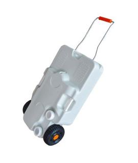 Muvip Carro Portatil para Acampadas - Material de Polietileno de Alta Calidad - Capacidad de 30 Litros - Compatible con Inodoros
