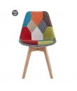 Muvip Pack 2 Sillas Design D400 - Tela Patchwork