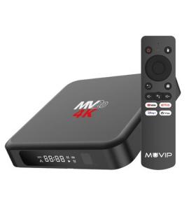 Muvip Mini PC Smart TV MV20 4K 5G - Android 12 - Quad Core - 4GB RAM - 32GB - Color Negro