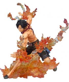 Tamashii Nations Figuarts Zero One Piece D. Ace Portgas Brother's Bond - Figura de Coleccion - Altura 15.5cm aprox. - Fabricada 
