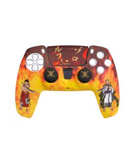 FR-TEC One Piece Fire Pack de Carcasa Silicona + Grips + Sticker para PS5