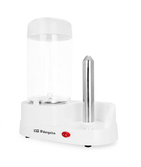Orbegozo PR 3500 Maquina para Perritos Calientes - hasta 6 Salchichas - Punzon de Acero Inoxidable - Cubeta Antiadherente - Reci