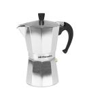 Orbegozo KF 600 Cafetera Italiana Placentera y Segura - Capacidad para 6 Tazas - Mango Ergonomico - Valvula de Seguridad - Facil