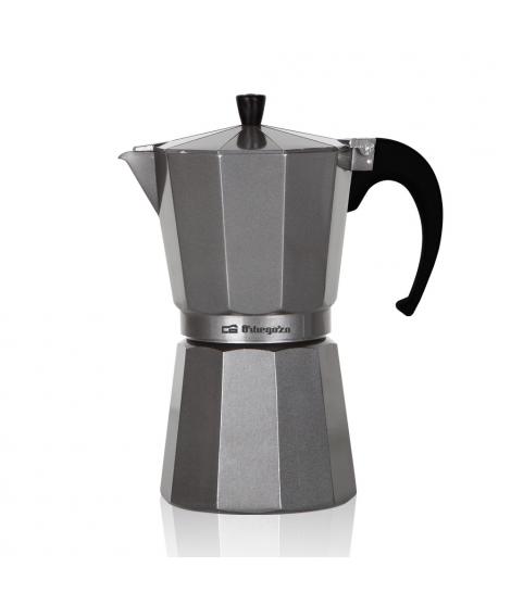 Orbegozo KFS 620 Cafetera de Aluminio Silver - Prepara Cafe Creativo y Delicioso en Minutos - Capacidad para Seis Tazas - Asa Er