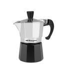 Orbegozo KFM 130 Cafetera de Aluminio Aromatica - Capacidad para una Taza - Segura y Facil de Manipular - Compatible con Diferen