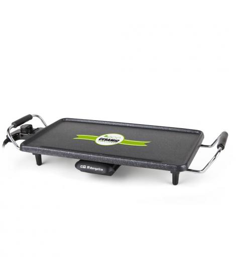 Orbegozo AS 4500 Asador de Ceramica - Asados mas Exquisitos en su Propio Jugo - Superficie Antiadherente - Recipiente Recoge Gra