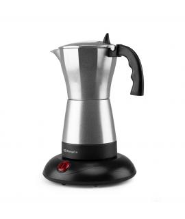 Orbegozo KFE 660 Cafetera Italiana Electrica Comparte Diversion con 6 Tazas de Cafe Caliente en Minutos Potencia 480W - Apagado 