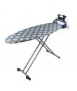 Orbegozo TP 1400 Tabla de Planchar Plegable - Altura Ajustable hasta 93cm - con Ruedas para Facil Transporte - Soporte Centro pa