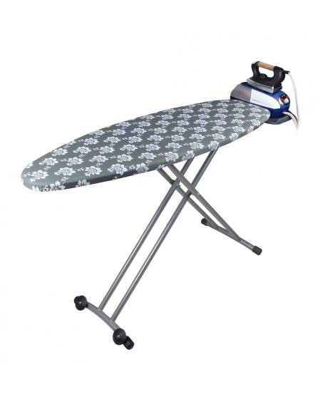 Orbegozo TP 1400 Tabla de Planchar Plegable - Altura Ajustable hasta 93cm - con Ruedas para Facil Transporte - Soporte Centro pa