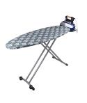 Orbegozo TP 6500 Tabla de Planchar Plegable - Altura Ajustable hasta 93cm - con Ruedas para Facil Transporte - Soporte Centro pa