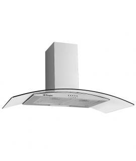 Orbegozo DS 60190 IN Campana Extractora Decorativa Compacta - Potente Motor de 100W - Filtros de Aluminio Desmontables - Luz LED