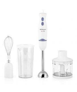 Orbegozo BT 1320 Batidora-Picadora Versatil - Potente Motor 400W - Hoja de Acero Inoxidable - Mango Ergonomico - Vaso Mezclador 