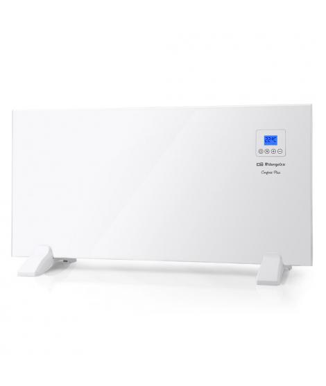 Orbegozo REH 1500 a Panel Radiante Blanco Slim - Pantalla LCD - Control Tactil - Programador Semanal - Proteccion Sobrecalentami