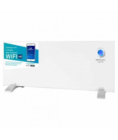 Orbegozo REW 2000 Panel Radiante Wi-Fi Inteligente - Control por Voz - Deteccion de Ventanas Abiertas - Programacion Diaria y Se