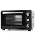 Orbegozo HO 255 Horno Electrico Multifuncion - Capacidad 25L - Potencia 1500W - Selector de Temperatura 100º-230º - Temporizador