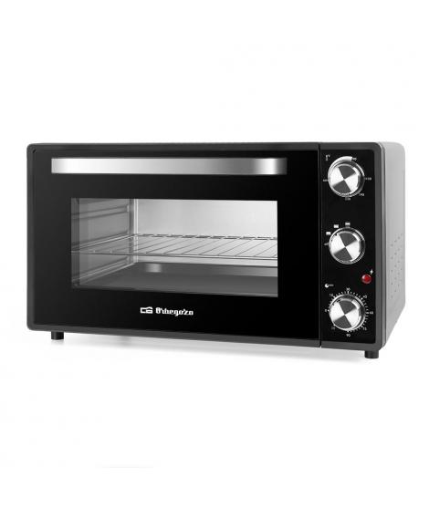 Orbegozo HO 385 Horno Electrico de Sobremesa - Potencia 2000W - Capacidad 38L - Sistema de Calor Superior E Inferior - Temporiza