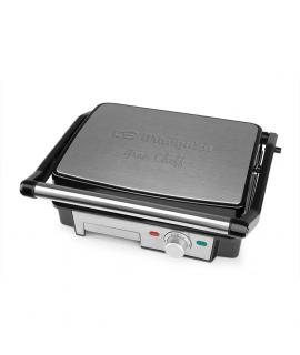 Orbegozo 4570 Grill Multifuncional - Cocina sin Aceite con Potencia de 2200W - Superficie Antiadherente y Placas Abatibles 180º 