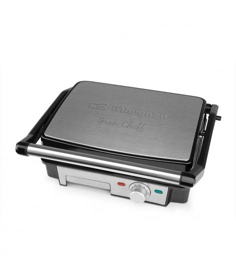 Orbegozo 4570 Grill Multifuncional - Cocina sin Aceite con Potencia de 2200W - Superficie Antiadherente y Placas Abatibles 180º 