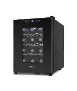 Orbegozo VT 1230 Vinoteca Compacta - Conserva y Disfruta del Vino en Casa - Capacidad para 12 Botellas - Control Electronico de 