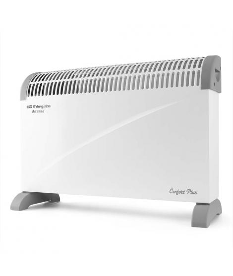 Orbegozo Convector Cvt-2000 Turbo - Calor Rapido y Homogeneo - Potencia Regulable - Seguridad Ante Sobrecalentamiento - Ideal pa