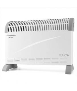 Orbegozo Convector Cvt-2000 Turbo - Potente Calefaccion Homogenea y Rapida Interruptores Luminosos - Termostato Regulable - Prot