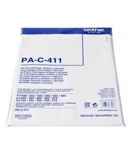 Brother PAC411 Pack de 100 Hojas A4 de Papel Termico Original