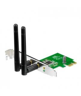 Asus PCE-N15 Adaptador Inalambrico WiFi 11n 300Mbps PCI-e N300 - 2 Antenas Externas - Perfil Bajo