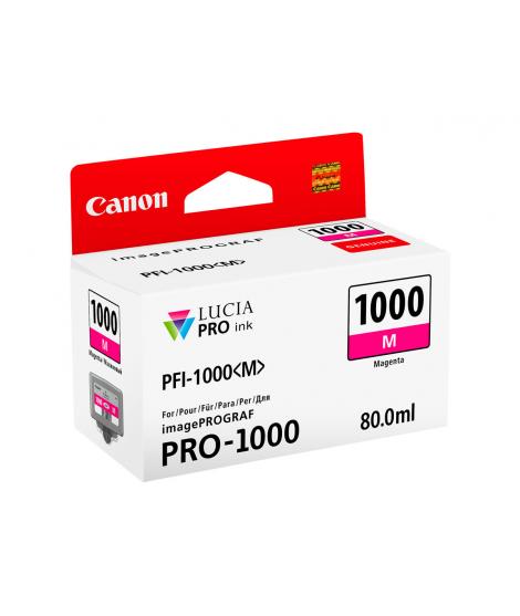 Canon PFI1000 Magenta Cartucho de Tinta Original - PFI1000M/0548C001