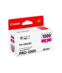 Canon PFI1000 Magenta Cartucho de Tinta Original - PFI1000M/0548C001