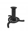 Tooq Soporte Universal de Techo para Proyector - Inclinable y Giratorio - Peso Max 10Kg - Color Negro