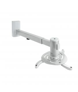 Tooq Soporte de Pared para Proyector - Inclinable y Giratorio - Peso Max 10Kg - Color Plata