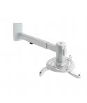 Tooq Soporte de Pared para Proyector - Inclinable y Giratorio - Peso Max 10Kg - Color Plata