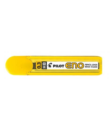 Pilot Caja de 12 Minas ENO 0.3 para Portaminas - Dureza HB - Trazo 0.3mm