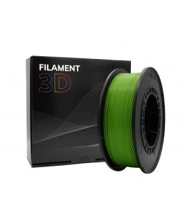 Filamento 3D PLA - Diametro 1.75mm - Bobina 1kg - Color Verde Manzana