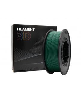 Filamento 3D PLA - Diametro 1.75mm - Bobina 1kg - Color Verde Oscuro