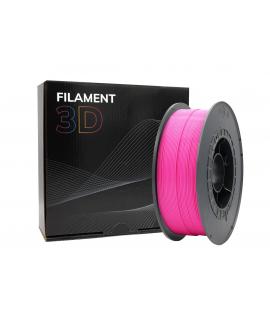 Filamento 3D PLA - Diametro 1.75mm - Bobina 1kg - Color Rosa Fluorescente