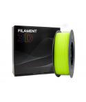 Filamento 3D PLA - Diametro 1.75mm - Bobina 1kg - Color Amarillo Fluorescente