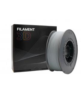 Filamento 3D PLA - Diametro 1.75mm - Bobina 1kg - Color Gris